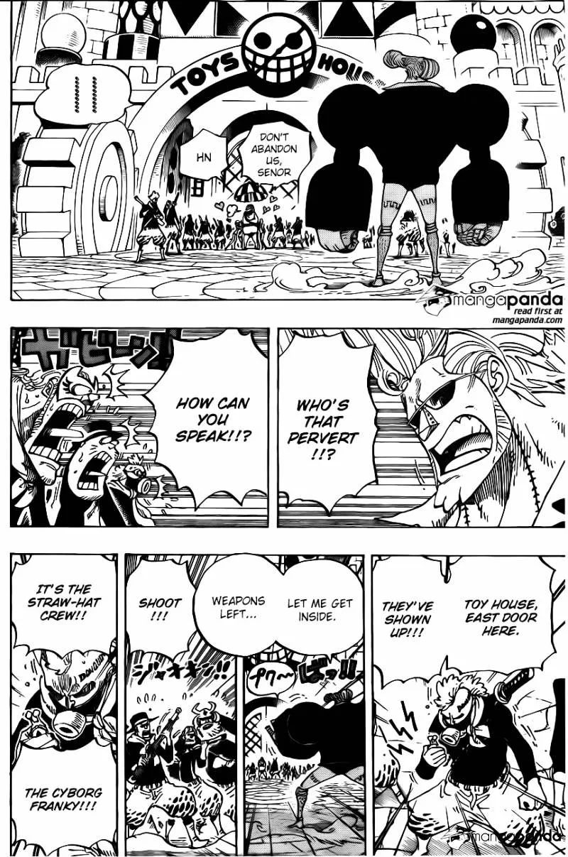 One Piece Chapter 732 page 10