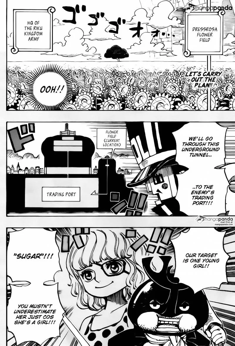 One Piece Chapter 732 page 4