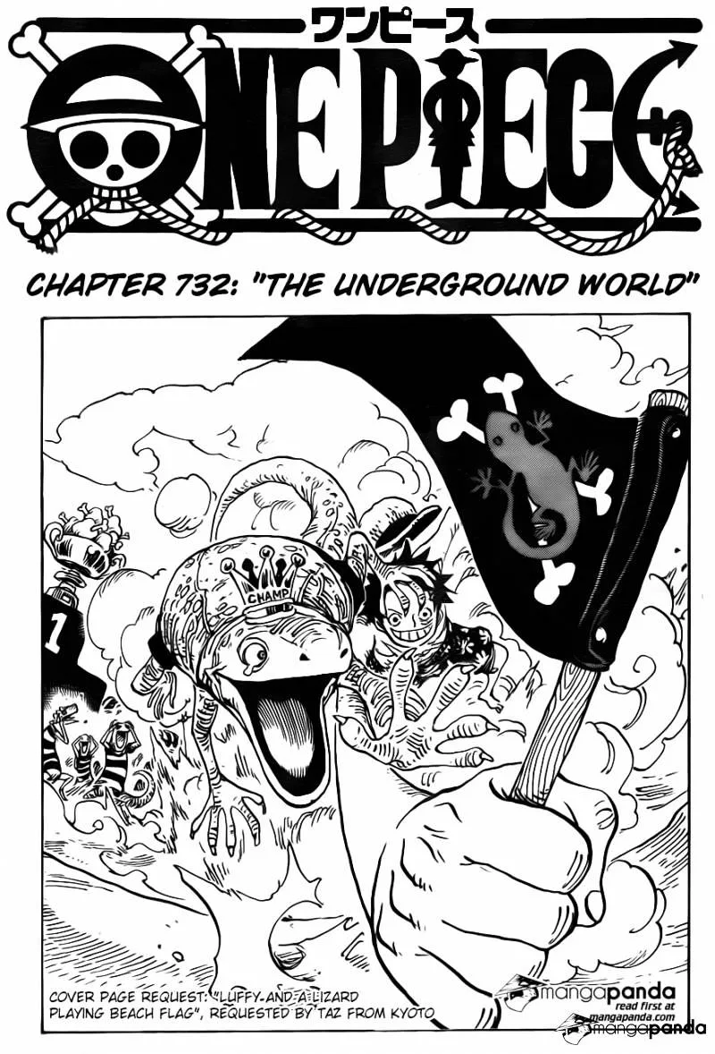 One Piece Chapter 732 page 3