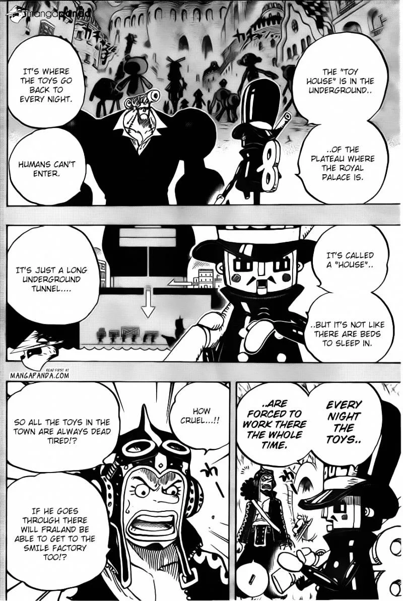 One Piece Chapter 732 page 6