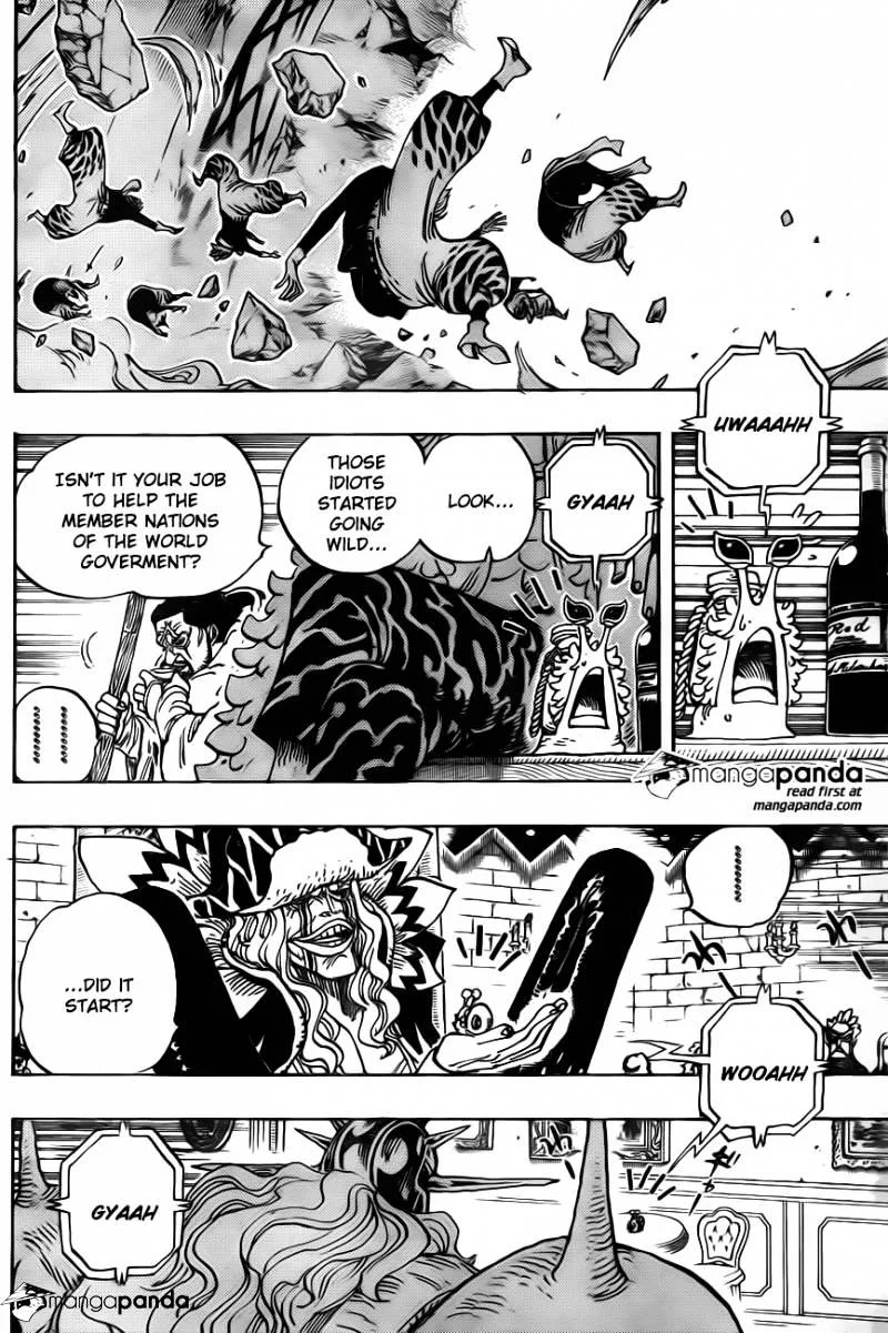 One Piece Chapter 732 page 12