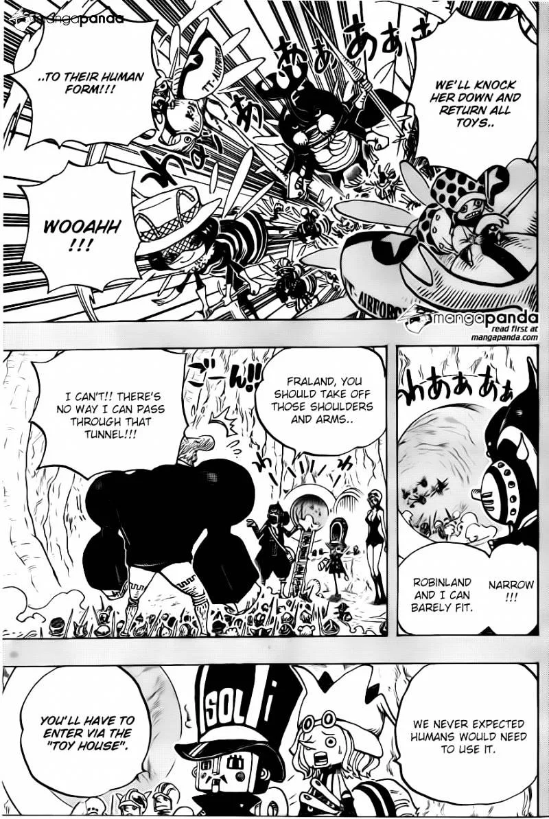 One Piece Chapter 732 page 5