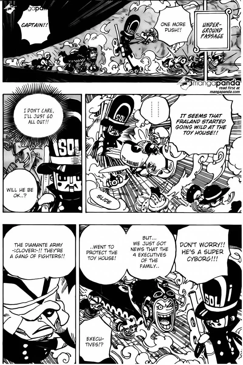One Piece Chapter 732 page 14