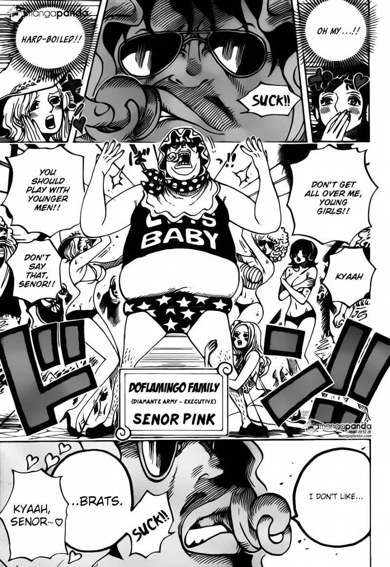 One Piece Chapter 732 page 9