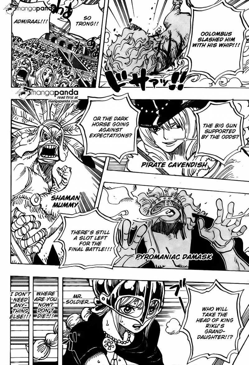 One Piece Chapter 733 page 5