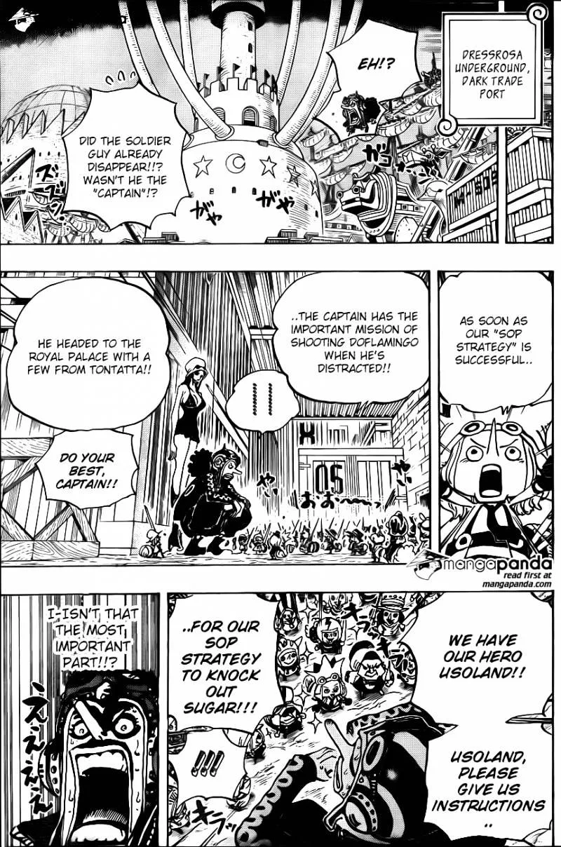 One Piece Chapter 733 page 6