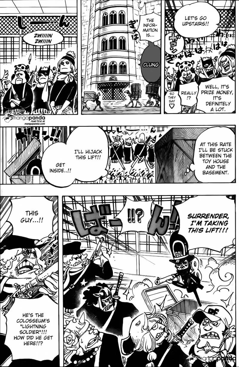 One Piece Chapter 733 page 12