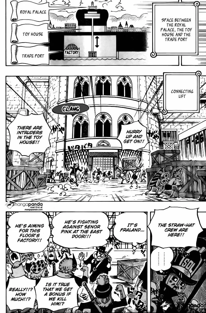 One Piece Chapter 733 page 11