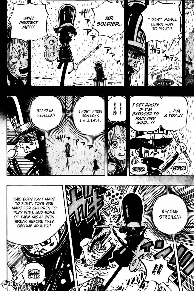 One Piece Chapter 733 page 15
