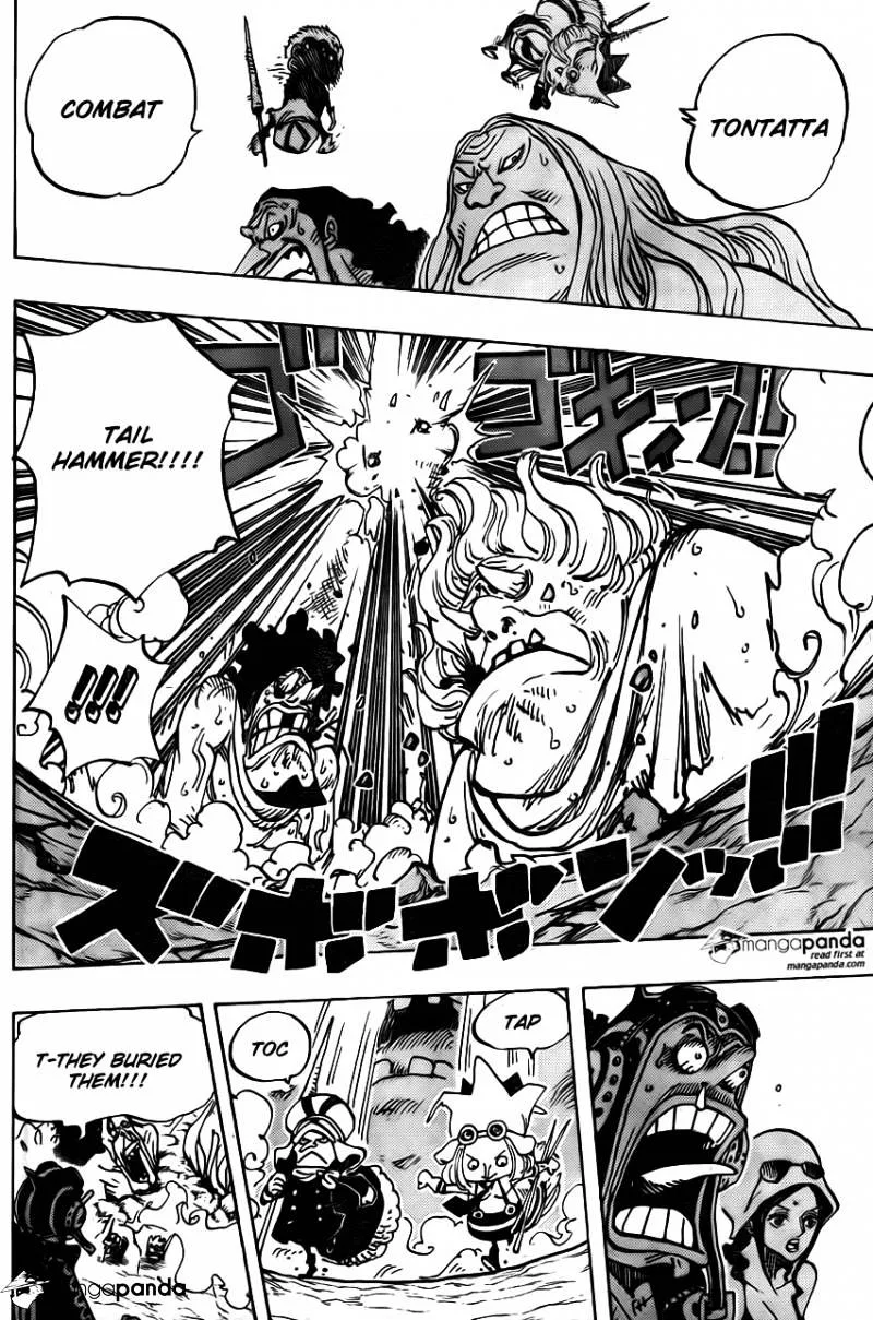 One Piece Chapter 733 page 9