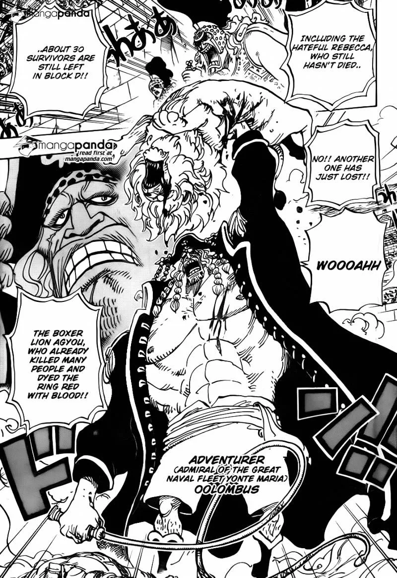 One Piece Chapter 733 page 4