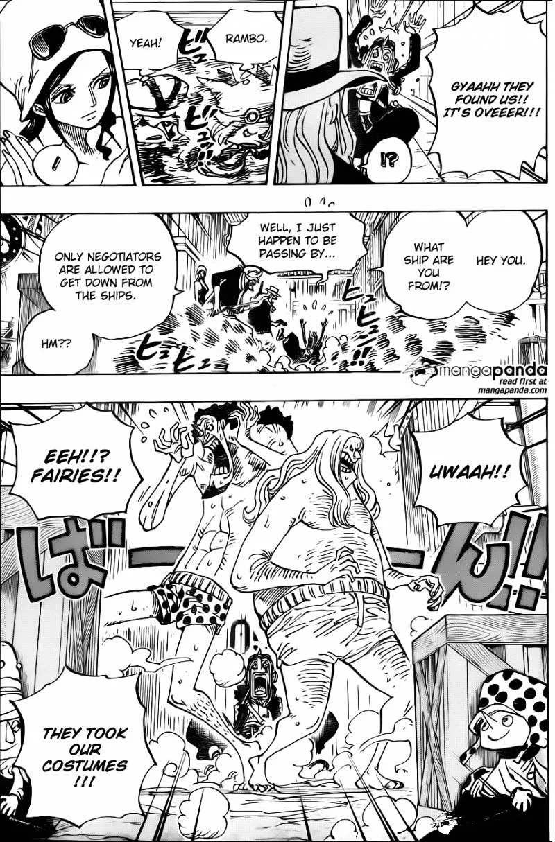 One Piece Chapter 733 page 8