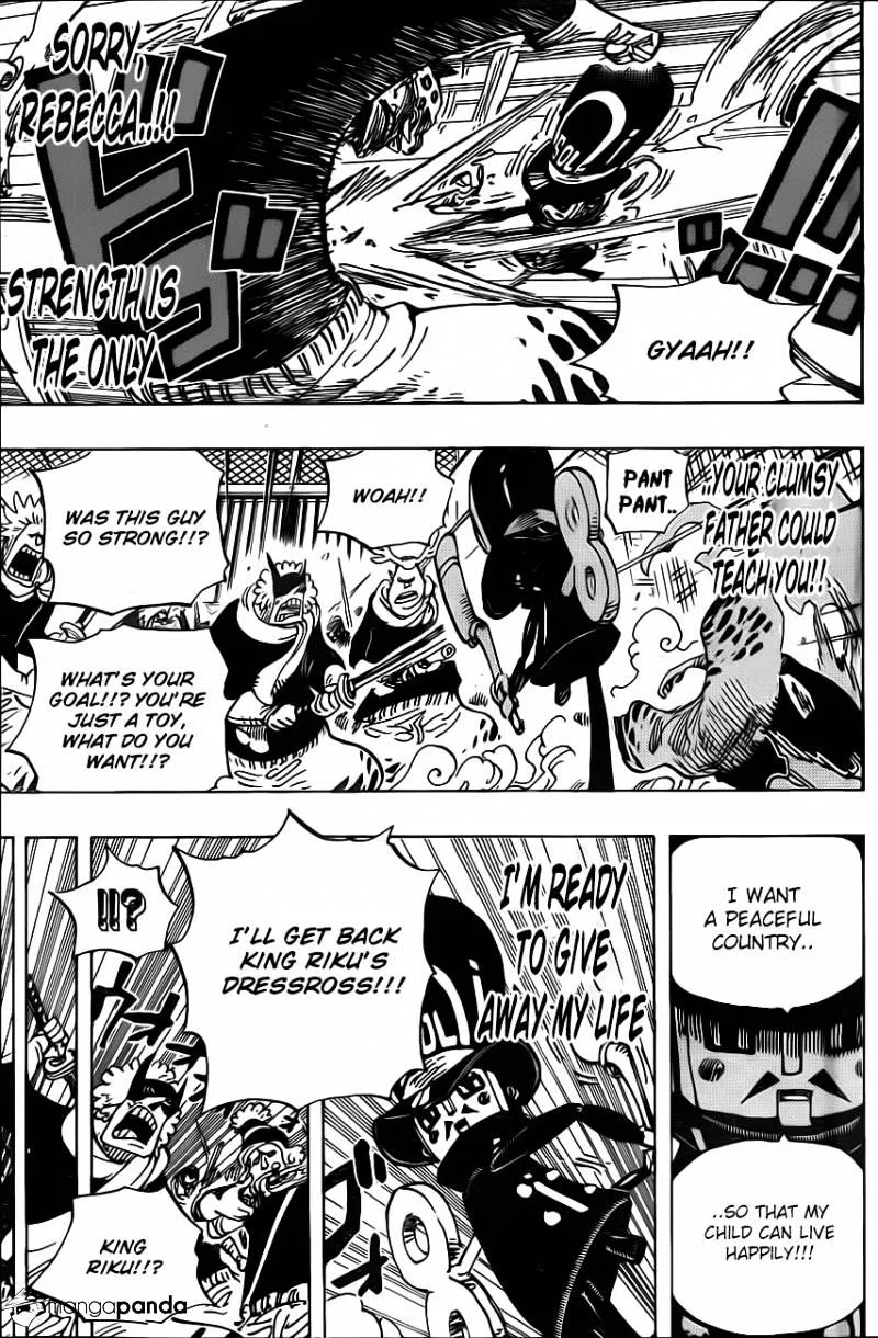 One Piece Chapter 733 page 16