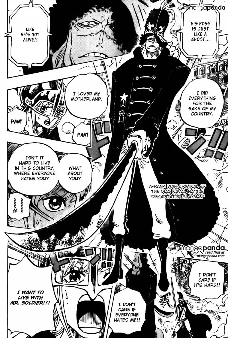 One Piece Chapter 733 page 3