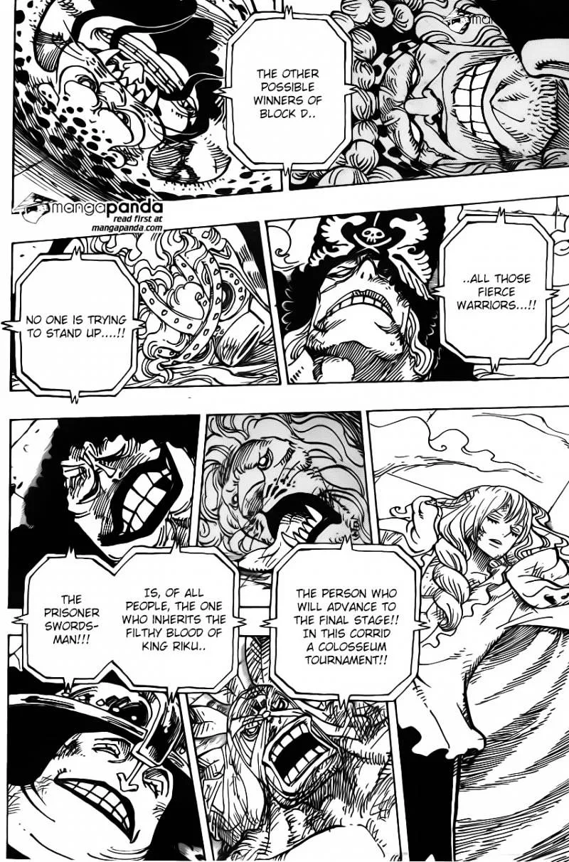 One Piece Chapter 734 page 6