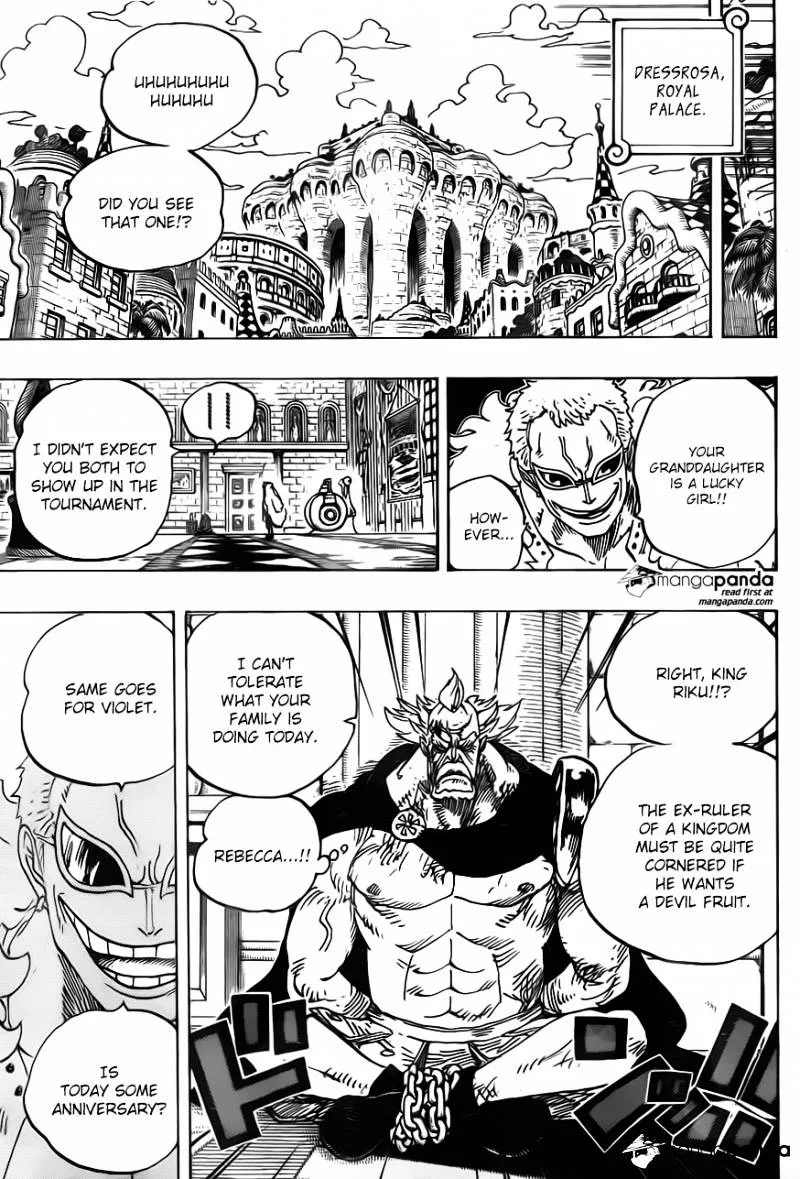 One Piece Chapter 734 page 16