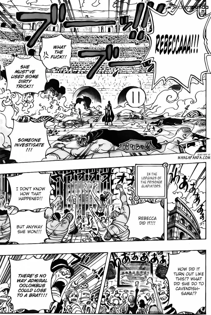 One Piece Chapter 734 page 7