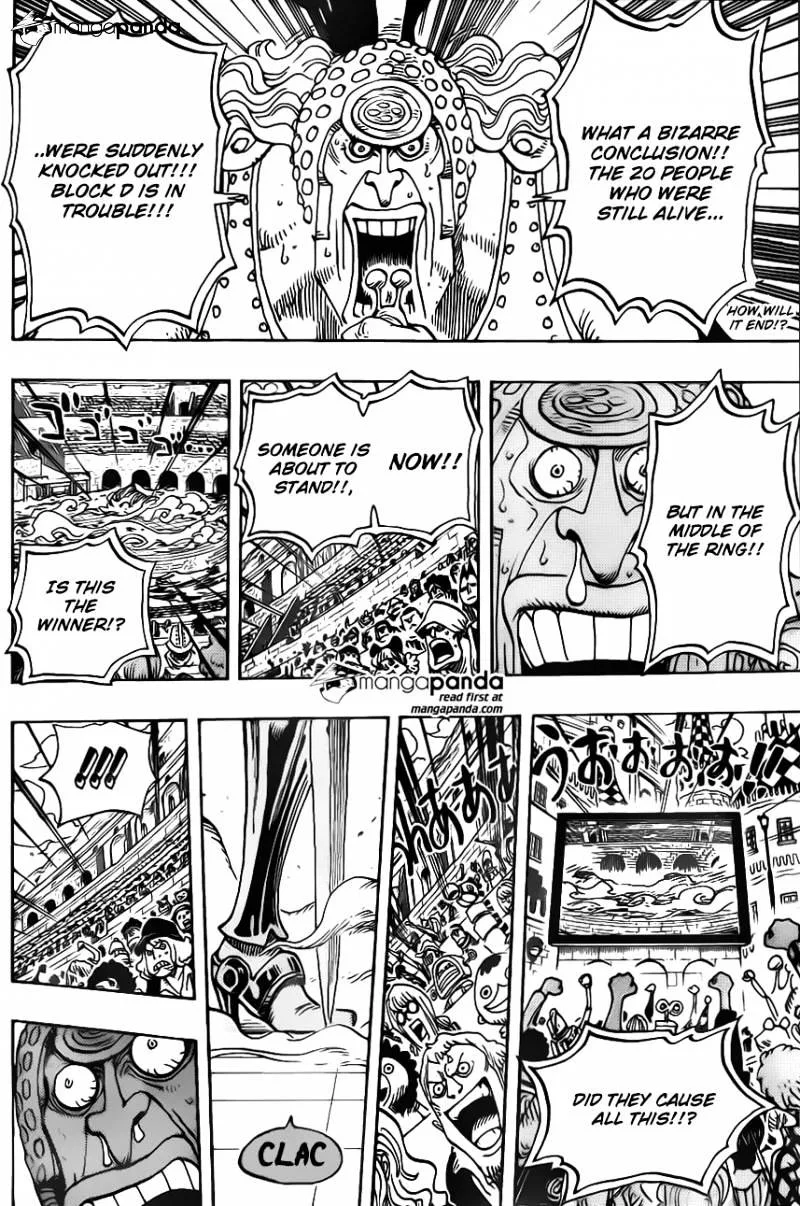 One Piece Chapter 734 page 4