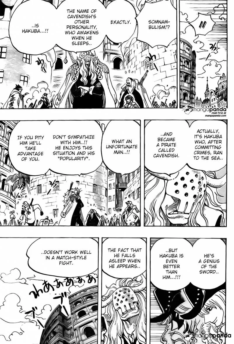 One Piece Chapter 734 page 14
