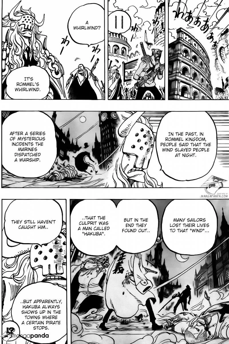 One Piece Chapter 734 page 8