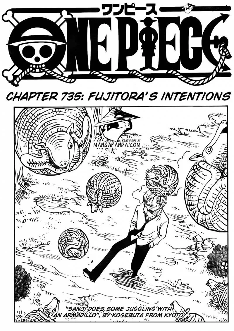 One Piece Chapter 735 page 3