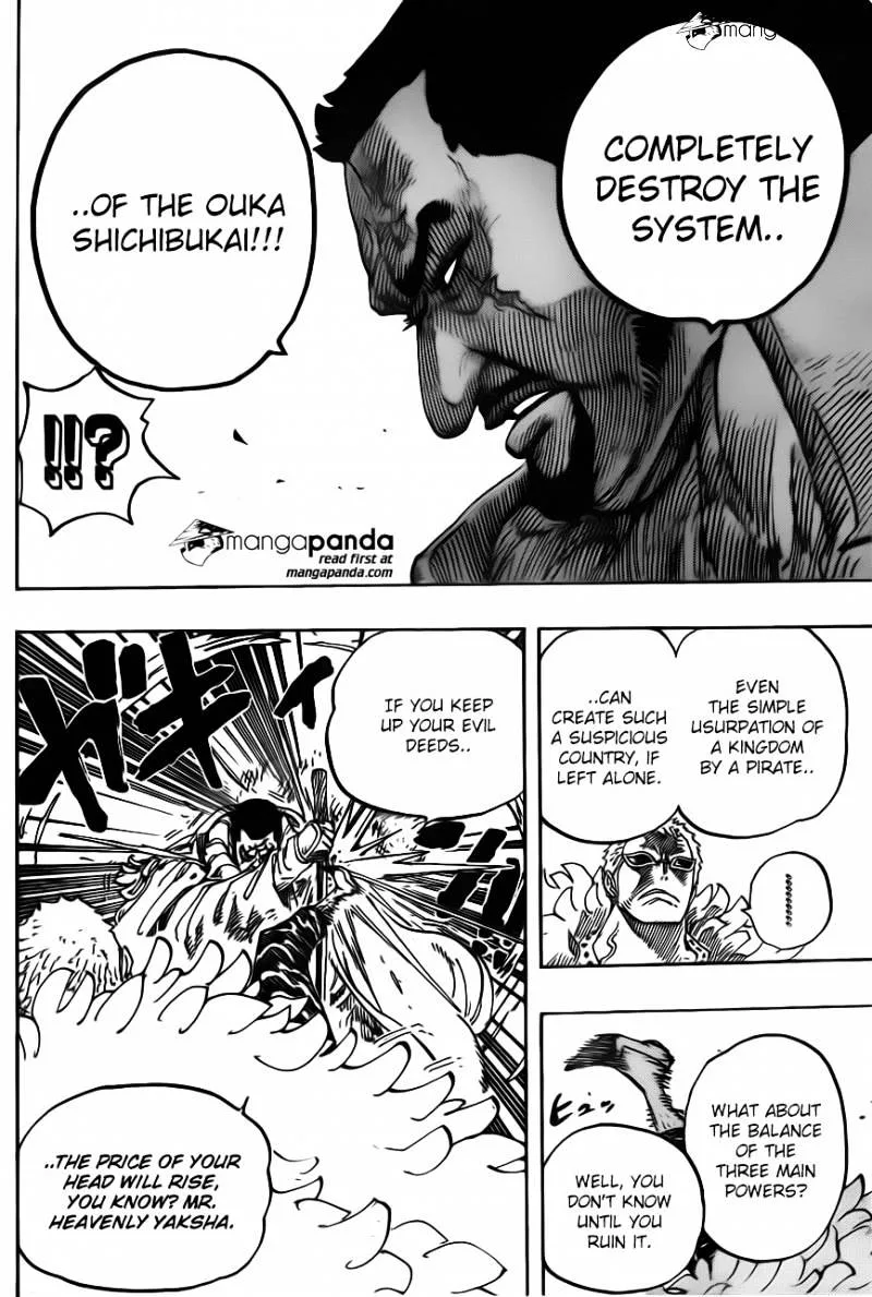 One Piece Chapter 735 page 18