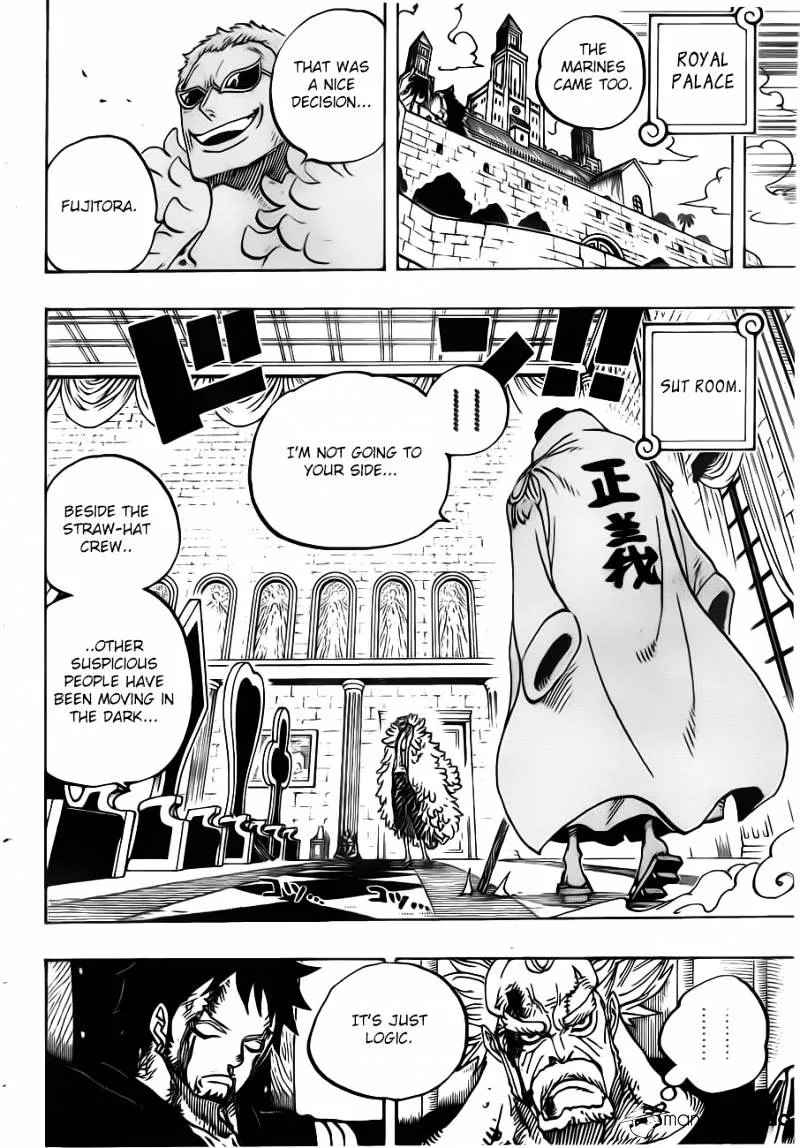 One Piece Chapter 735 page 16