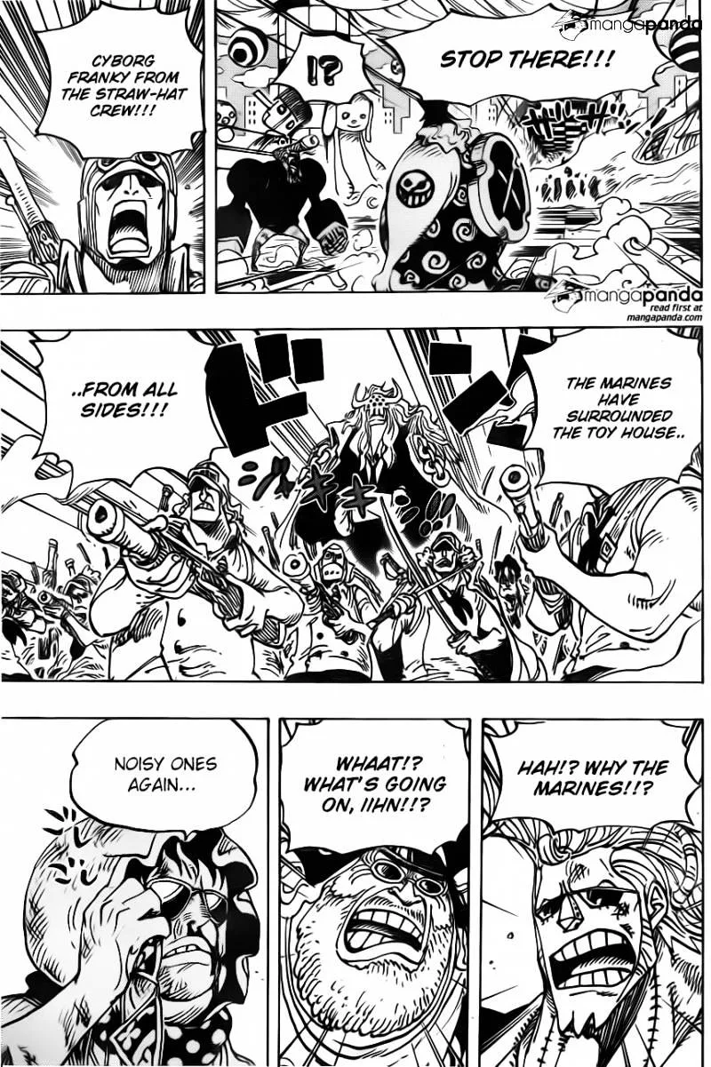 One Piece Chapter 735 page 15