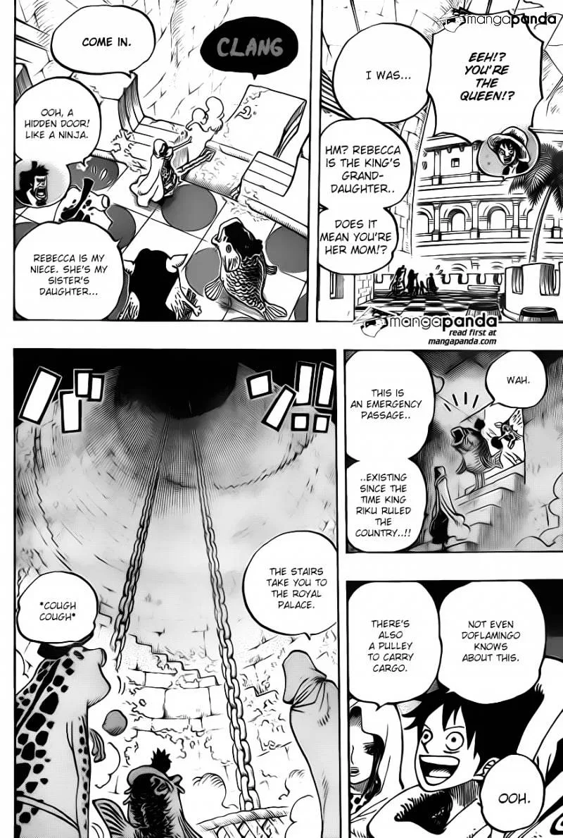 One Piece Chapter 735 page 8