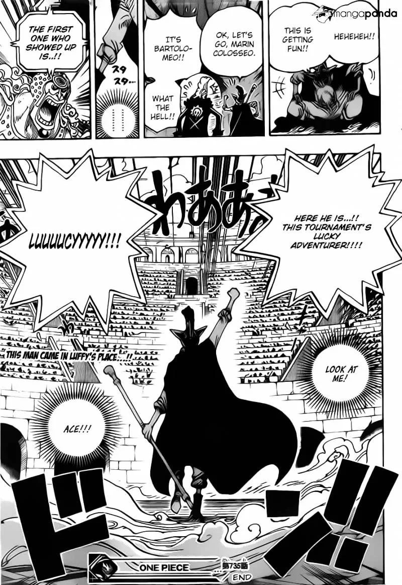 One Piece Chapter 735 page 21