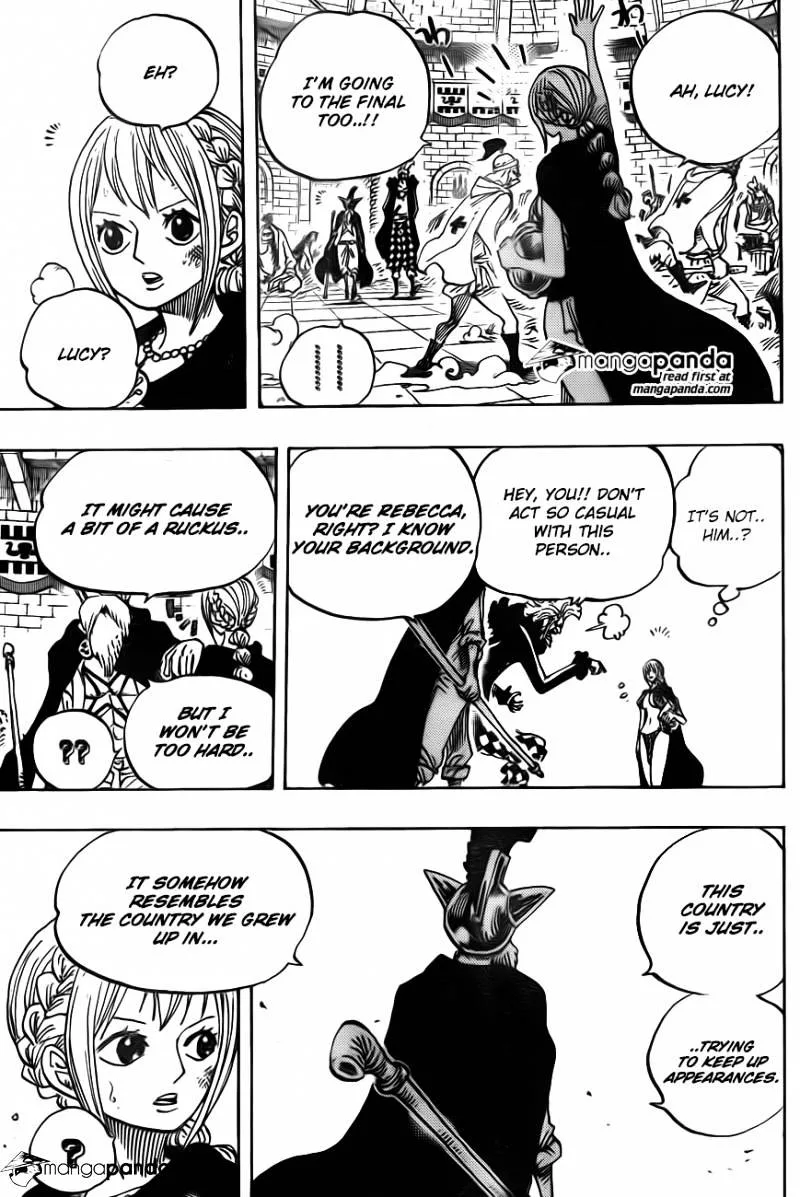 One Piece Chapter 735 page 5