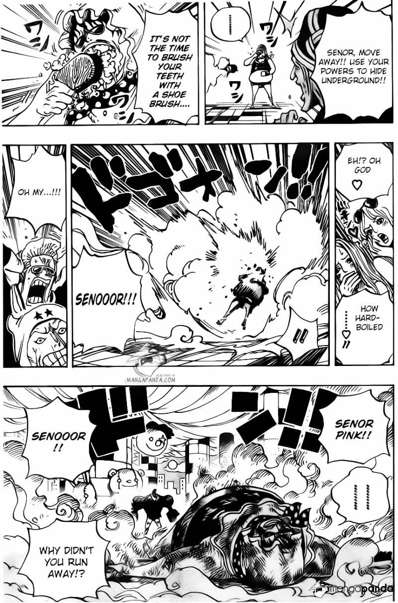One Piece Chapter 735 page 11