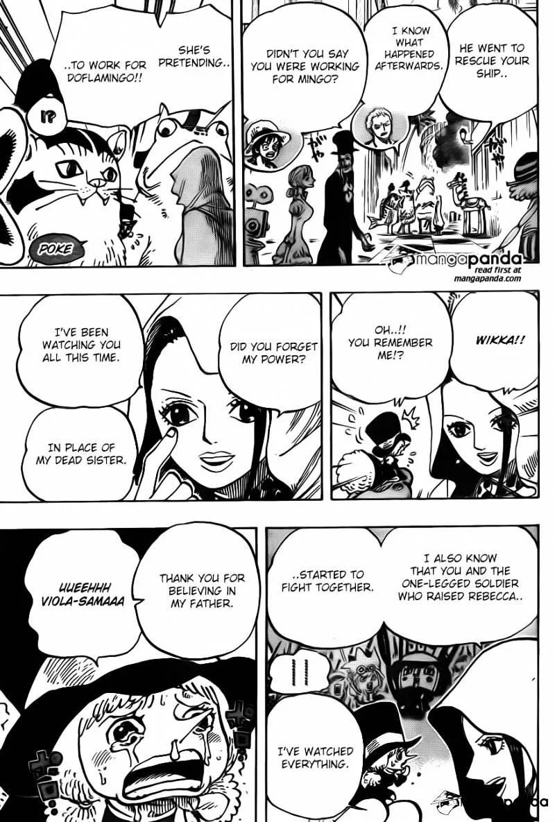 One Piece Chapter 735 page 7