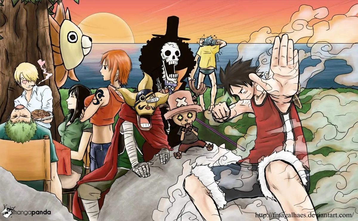 One Piece Chapter 736 page 2