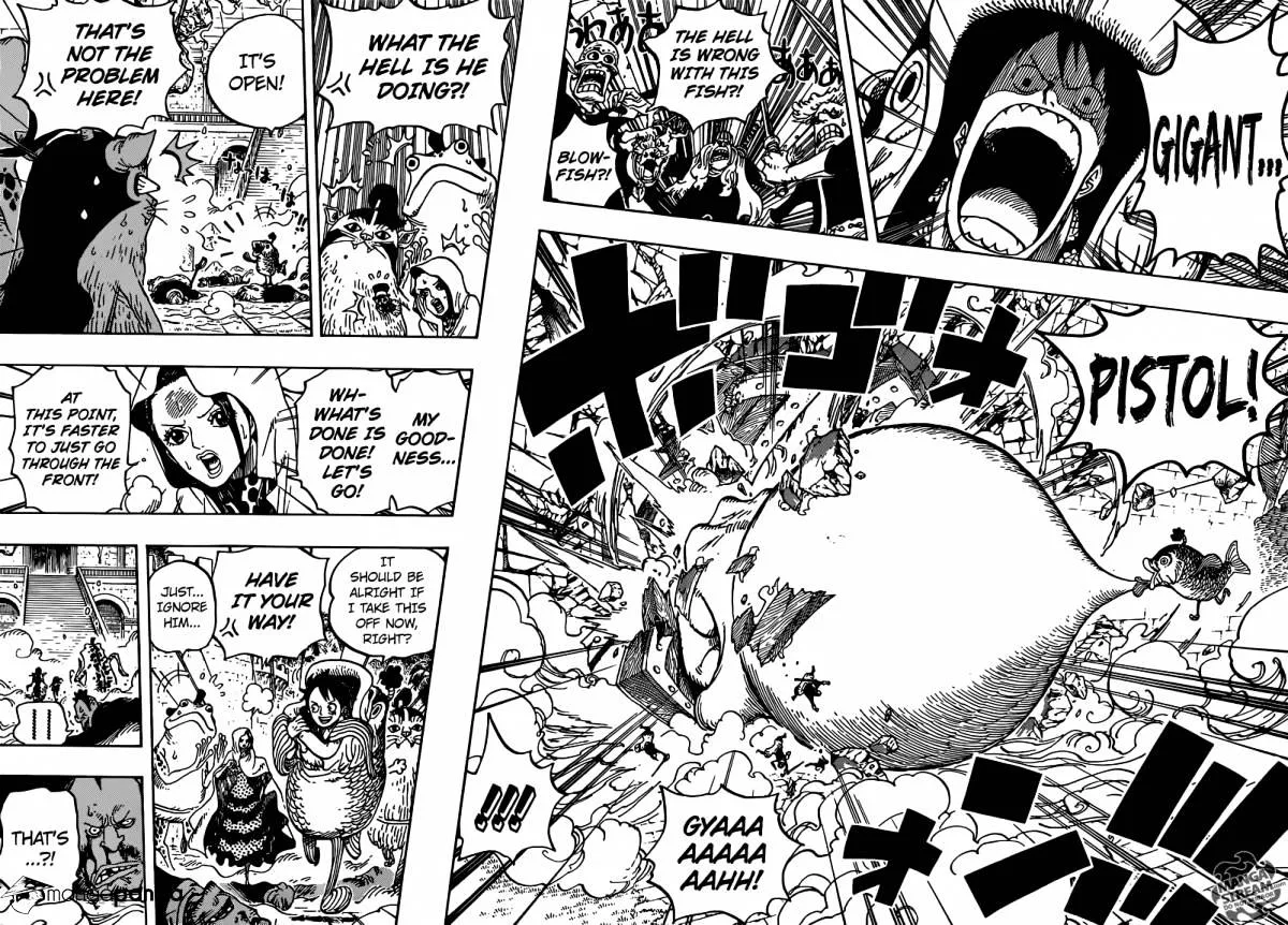 One Piece Chapter 736 page 13
