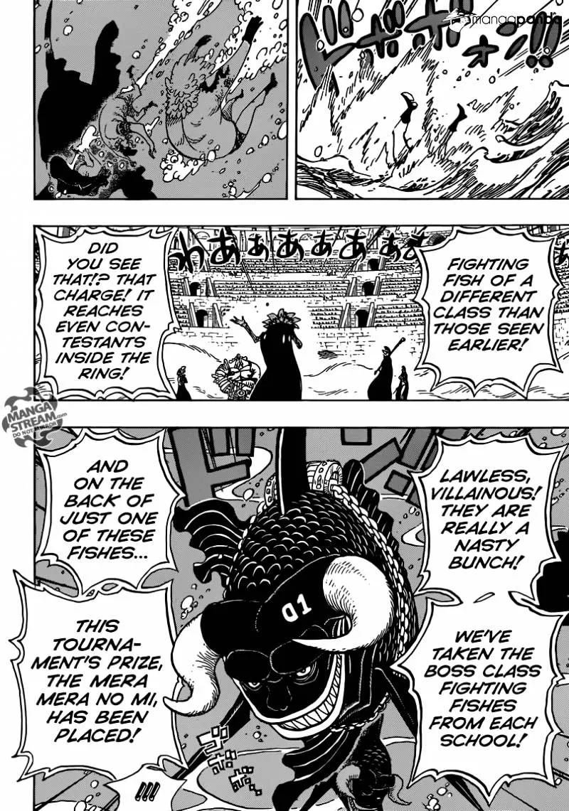 One Piece Chapter 736 page 9