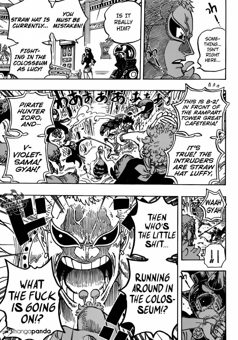 One Piece Chapter 736 page 15
