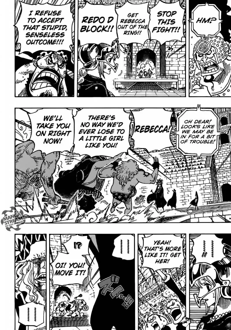 One Piece Chapter 736 page 5