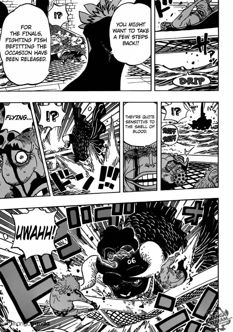 One Piece Chapter 736 page 8