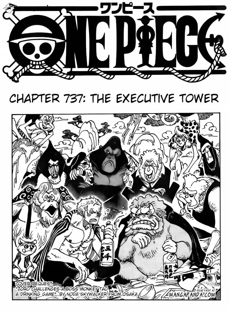 One Piece Chapter 737 page 3