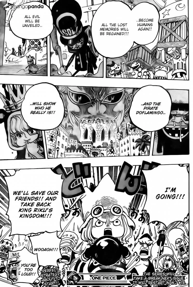 One Piece Chapter 737 page 19