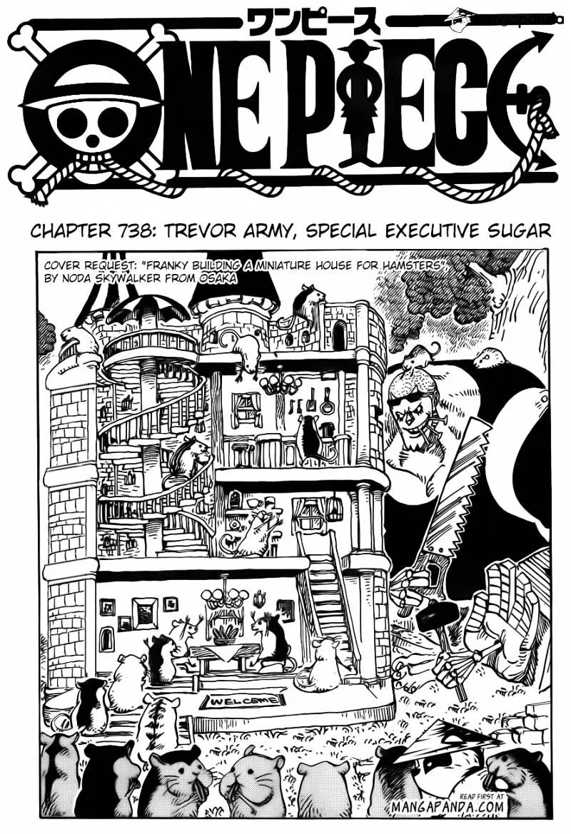 One Piece Chapter 738 page 3