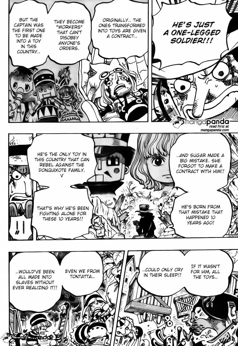 One Piece Chapter 739 page 20