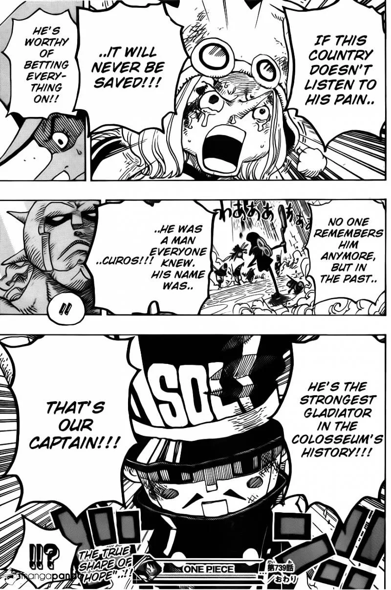 One Piece Chapter 739 page 21