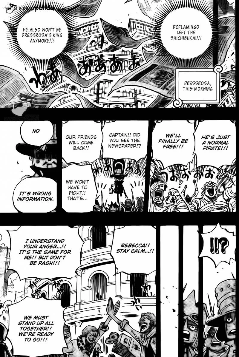 One Piece Chapter 739 page 11