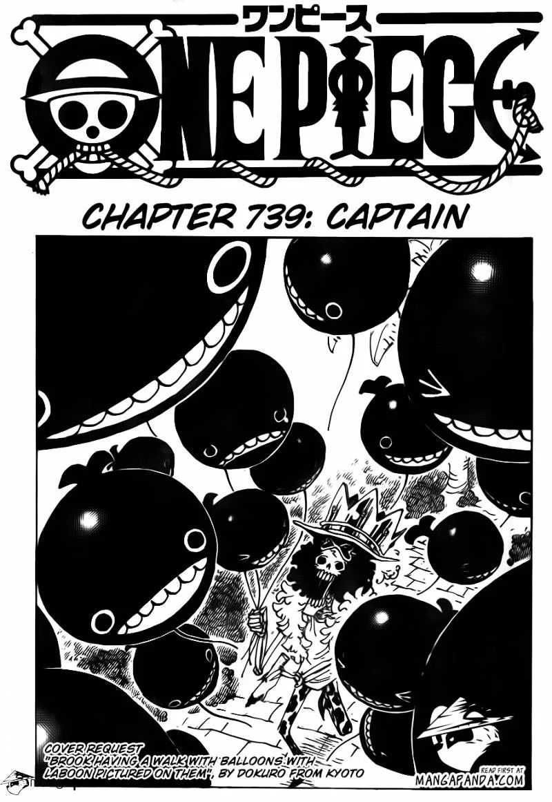 One Piece Chapter 739 page 3