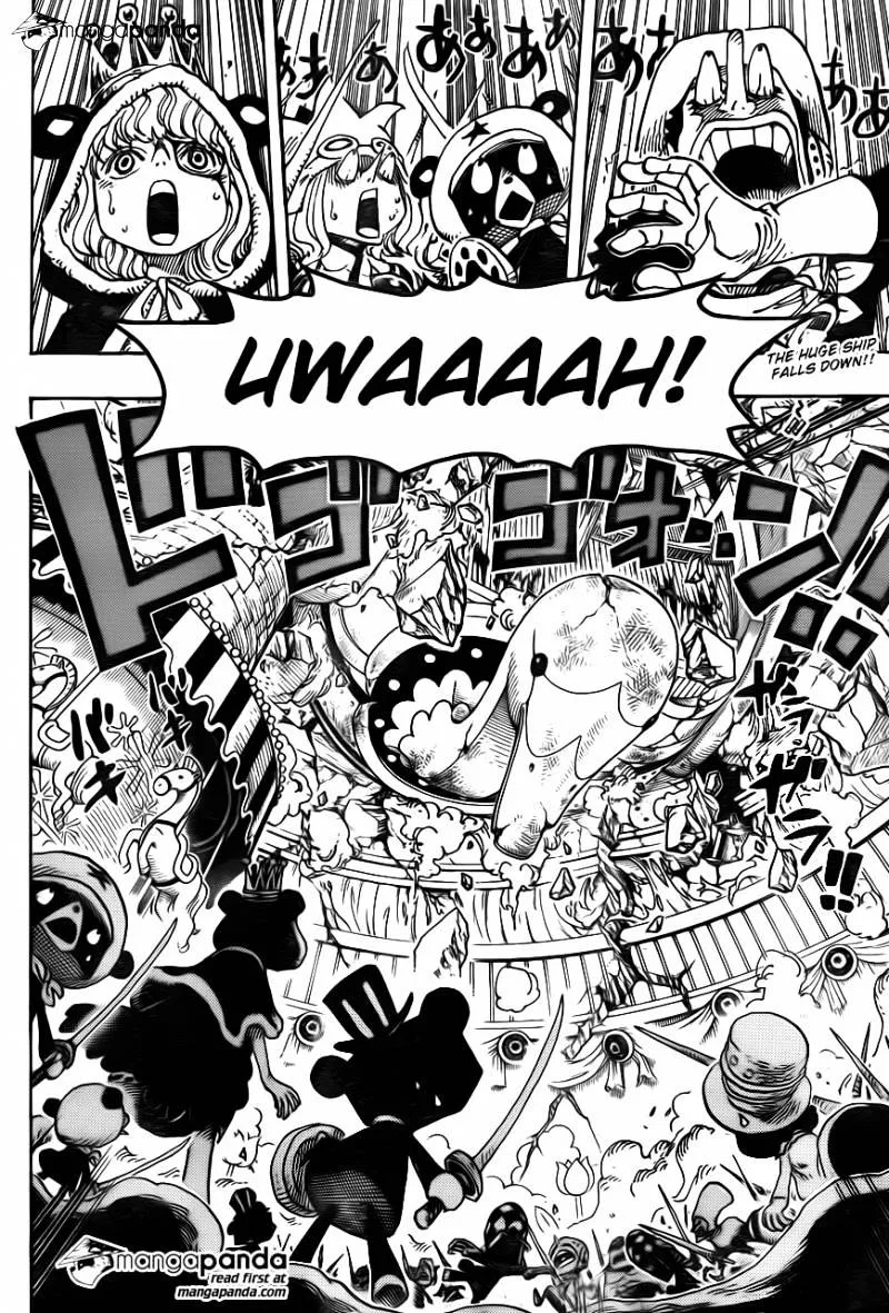 One Piece Chapter 739 page 4