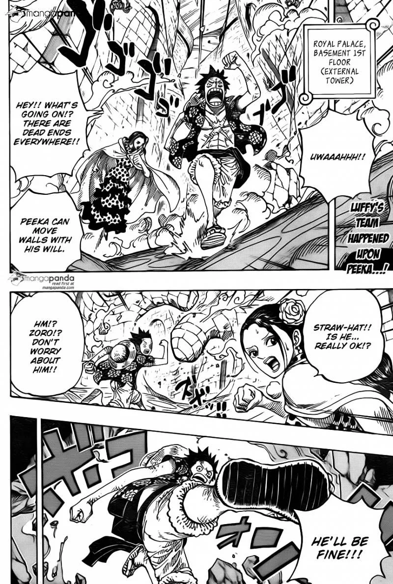 One Piece Chapter 740 page 4
