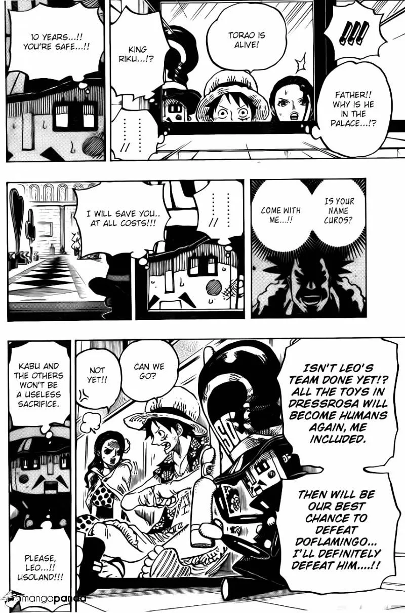 One Piece Chapter 740 page 18