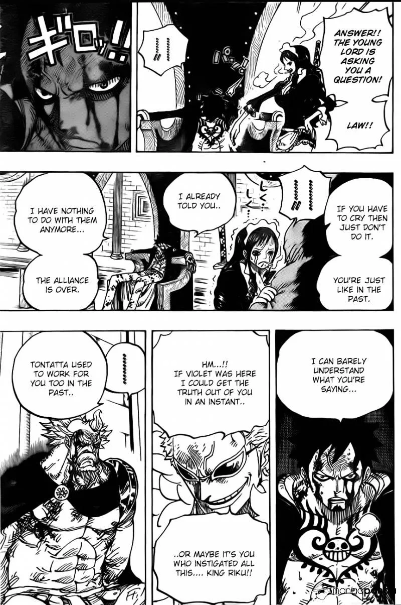 One Piece Chapter 740 page 17